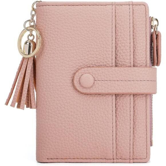 Womens Wallet Small, Card Holder Pink - Picture 1 of 6